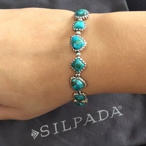 Silpada Turquoise Pools Bangle